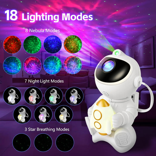 Astronaut galaxy projector